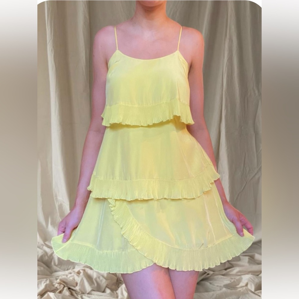 NEW! BCBG Max Azria Mini 100% Silk dress SZ S